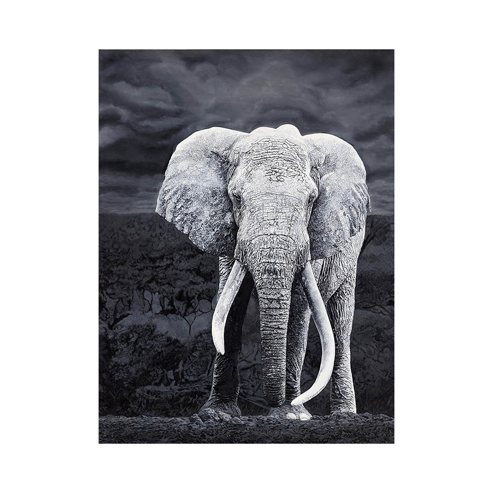 One Ton Elephant Print